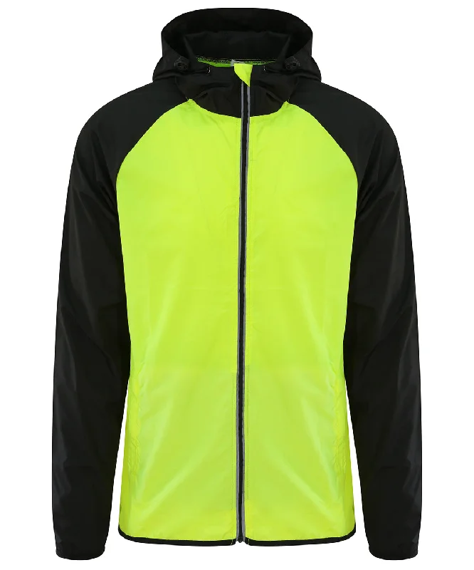 Field JacketsElectric Yellow/Jet Black - Cool contrast windshield jacket