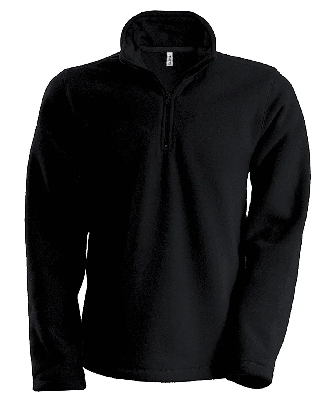 Ski JacketsBlack* - Enzo zip neck microfleece jacket