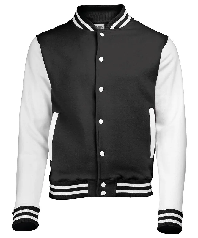 Festival JacketsJet Black/White* - Varsity jacket