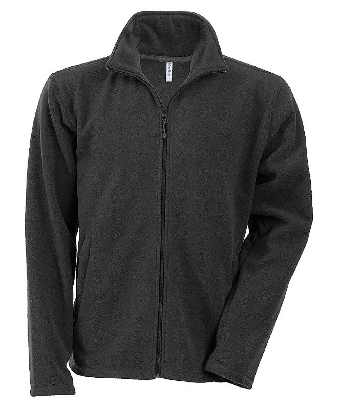 Travel JacketsDark Grey - Falco full zip microfleece jacket