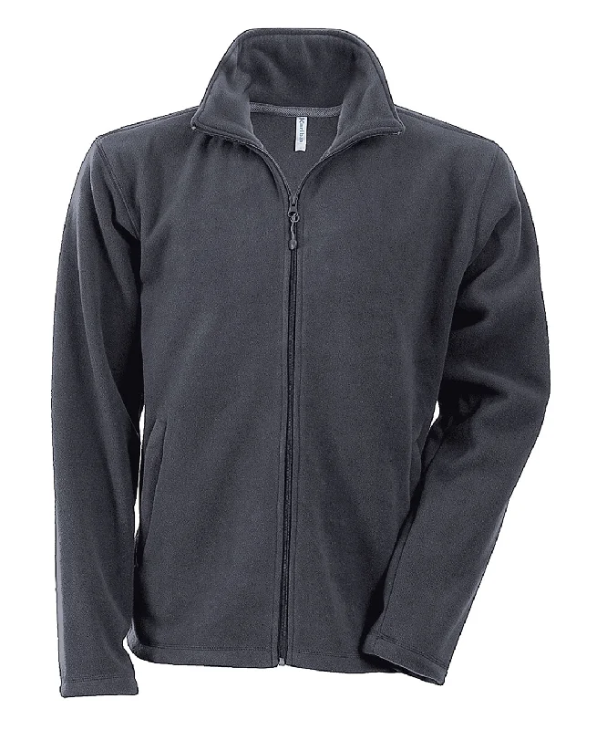 Casual JacketsConvoy Grey - Falco full zip microfleece jacket