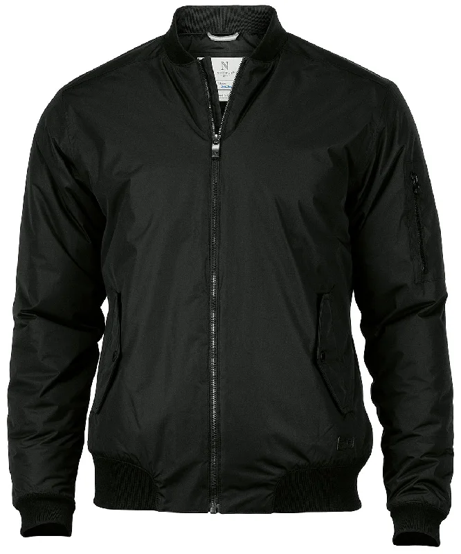 Zippered JacketsBlack - Bushwick timeless bomber jacket