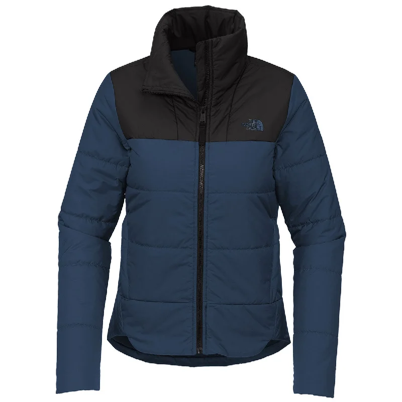 Luxury JacketsThe North Face Women's Shady Blue Chest Logo Everyday Insulated Jacket