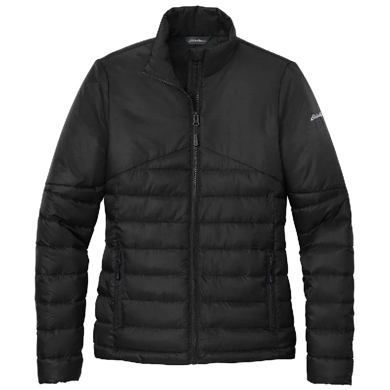 Running JacketsEddie Bauer Women's Deep Black Quilted Jacket