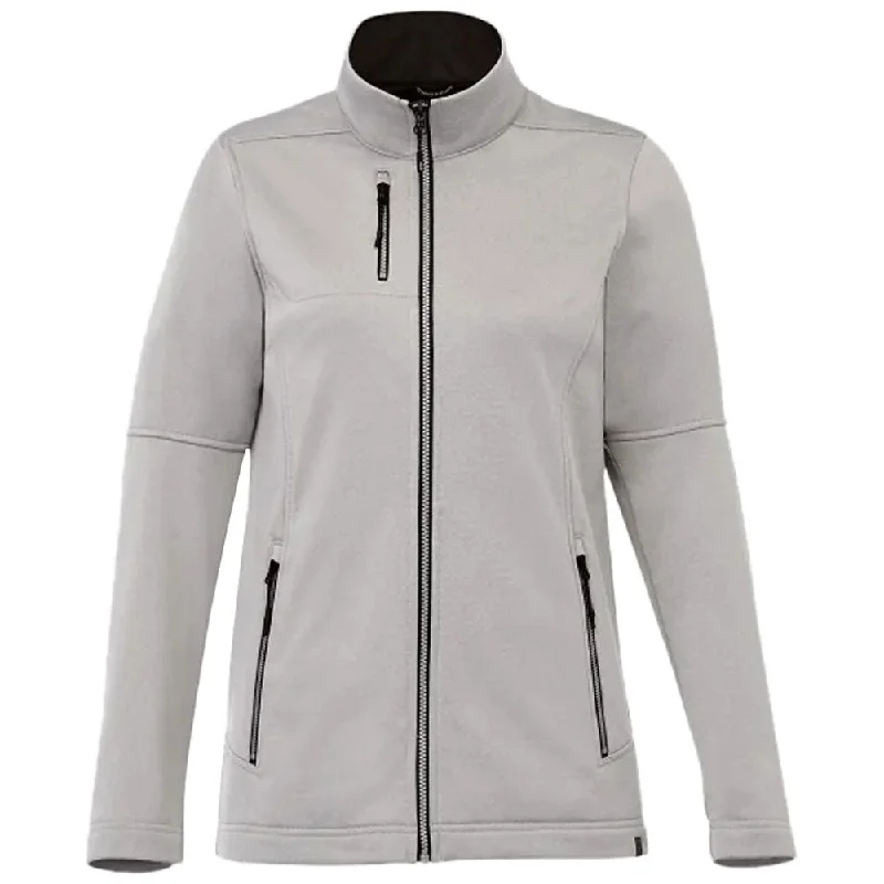 Varsity JacketsElevate Women's Silver Heather Joris Eco Softshell Jacket