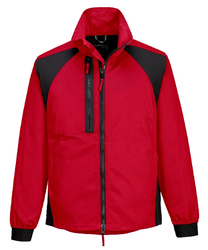 Travel JacketsDeep Red - WX2 stretch work jacket (CD885)