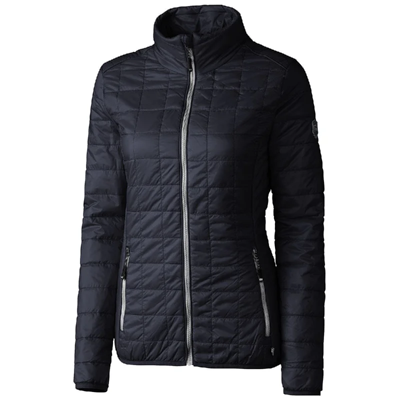 Thermal JacketsCutter & Buck Women's Dark Navy/Silver Rainier Jacket