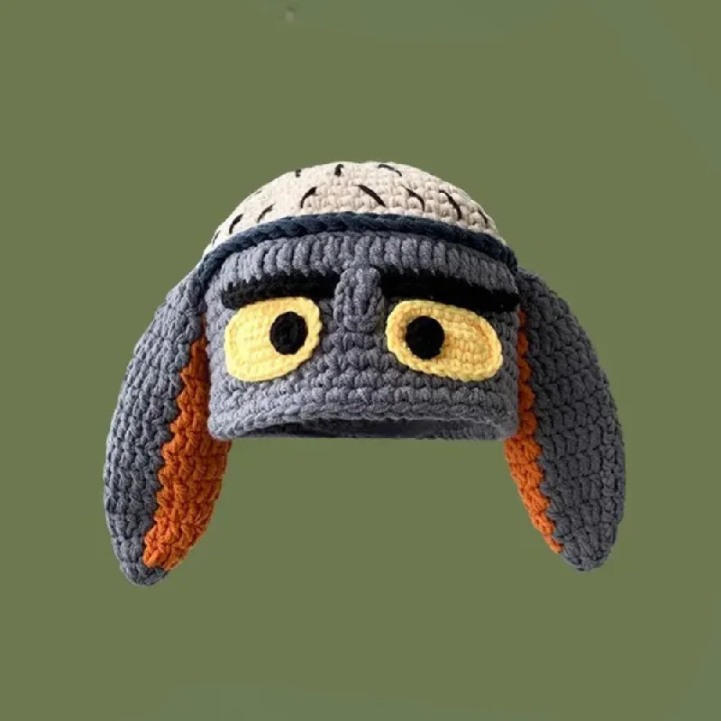 Cute Funny Knitted HatKnitted Turtleneck