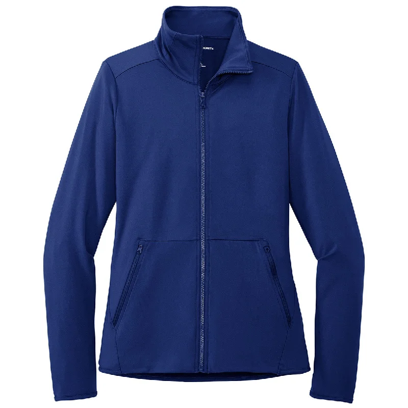 Hooded JacketsPort Authority Women's Royal Accord Stretch Fleece Full-Zip