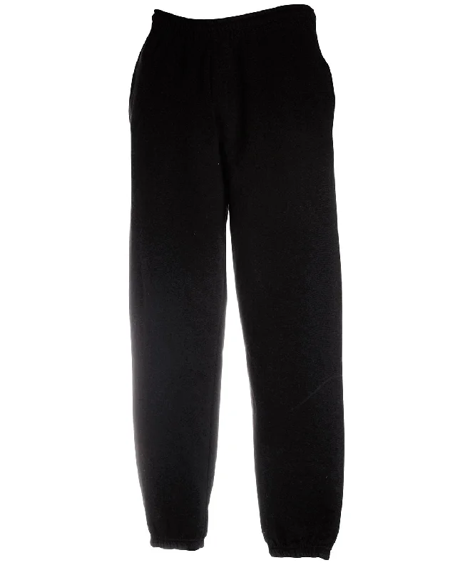 Wool JacketsBlack - Premium 70/30 elasticated sweatpants