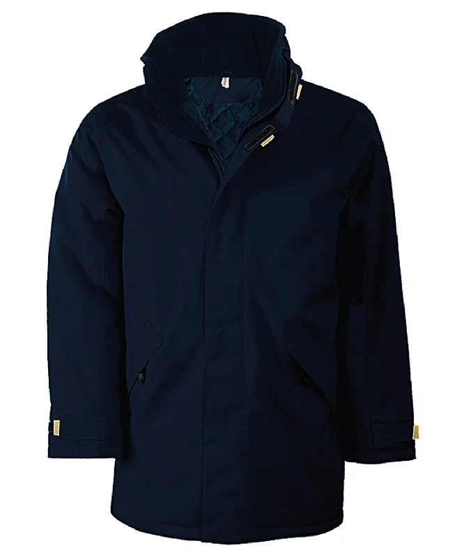 Retro JacketsNavy/Navy*† - Quilted parka