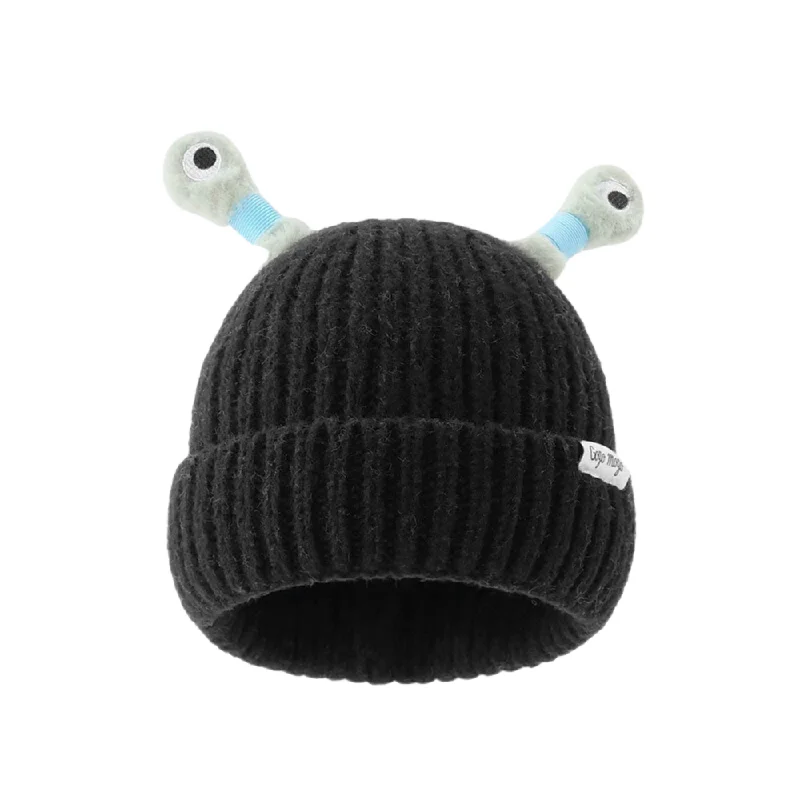 Funny Glowing Tentacles Knitted HatKnitted Round Neck