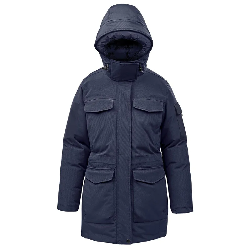 Ribbed Cuff JacketsStormtech Women's Midnight/Midnight Denali Parka