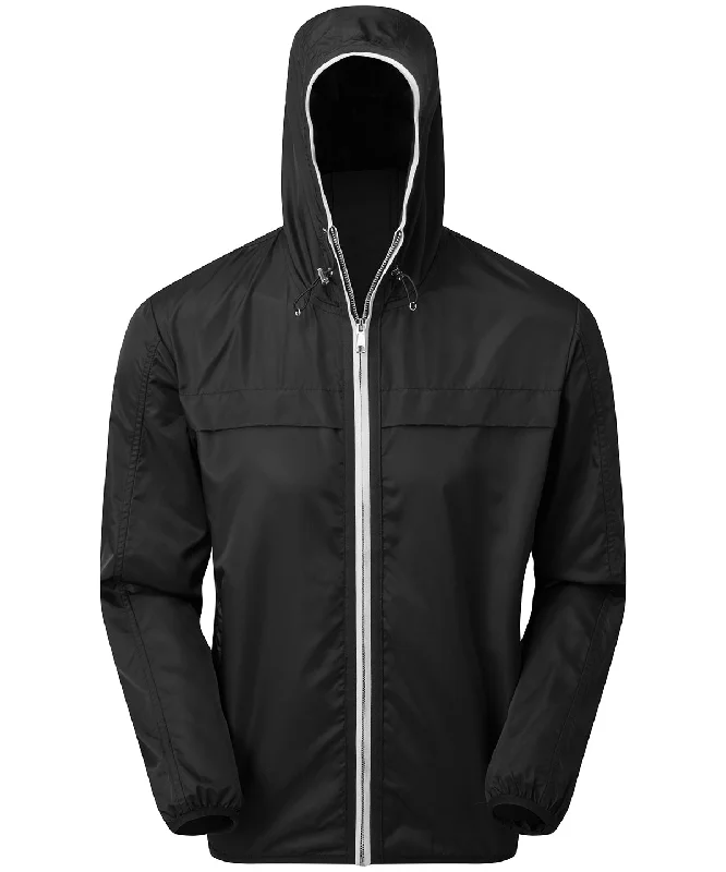 Rain JacketsBlack/White - Men's lightweight shell jacket