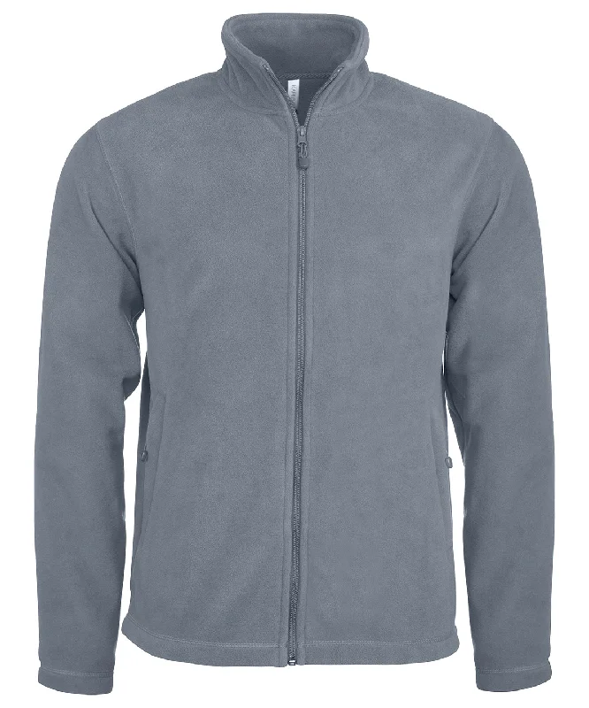 Streetwear JacketsConvoy Grey - Zip-through microfleece jacket