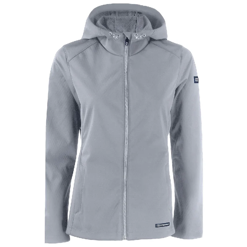 Cashmere JacketsCutter & Buck Women's CONCRETE Evoke Eco Softshell Recycled Full Zip Jacket