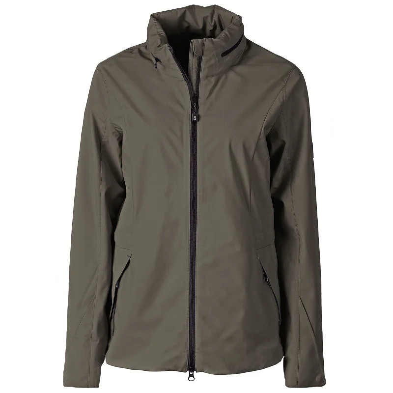 Field JacketsCutter & Buck Women's Douglas Vapor Water Repellent Stretch Full Zip Rain Jacket