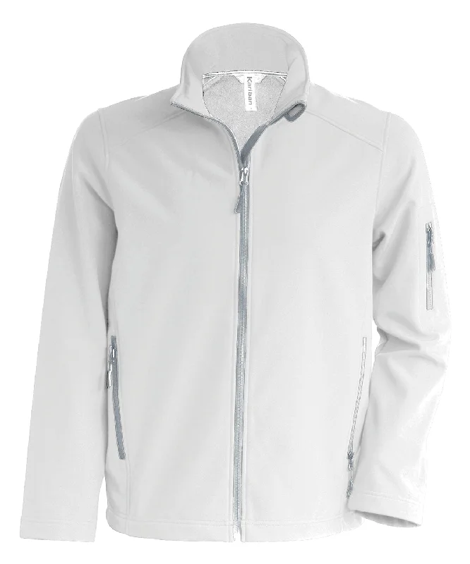 Zippered JacketsWhite - Softshell jacket