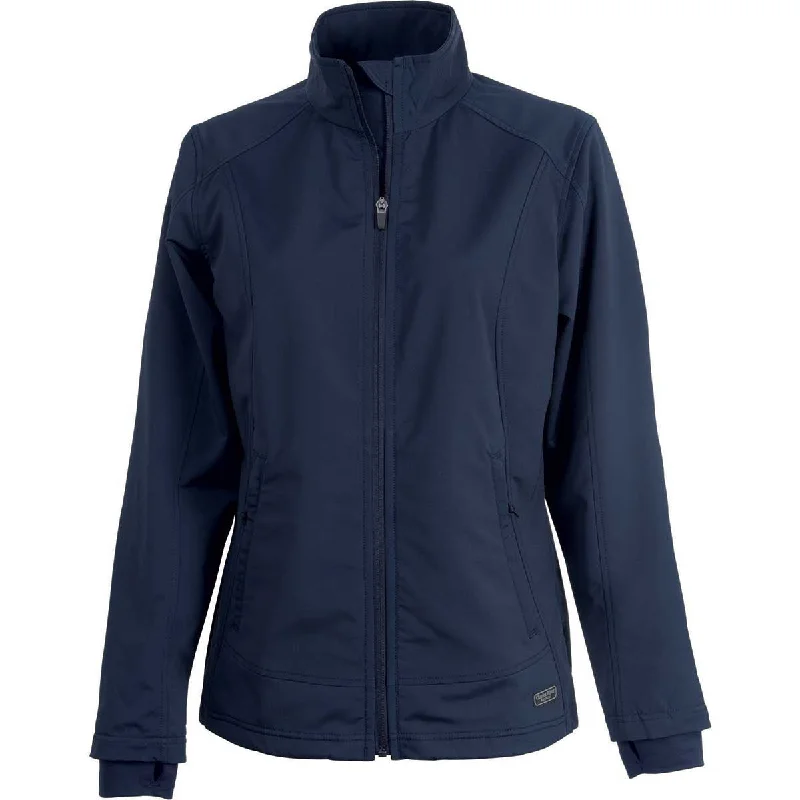 Formal JacketsCharles River Women's Navy Axis Soft Shell Jacket