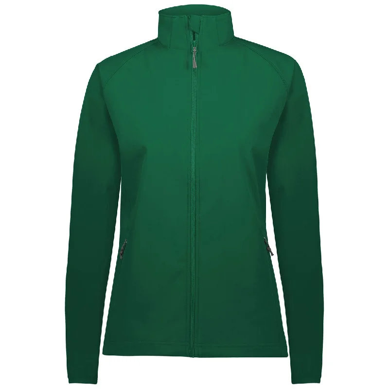 Luxury JacketsHolloway Women's Dark Green Featherlight Soft Shell Jacket