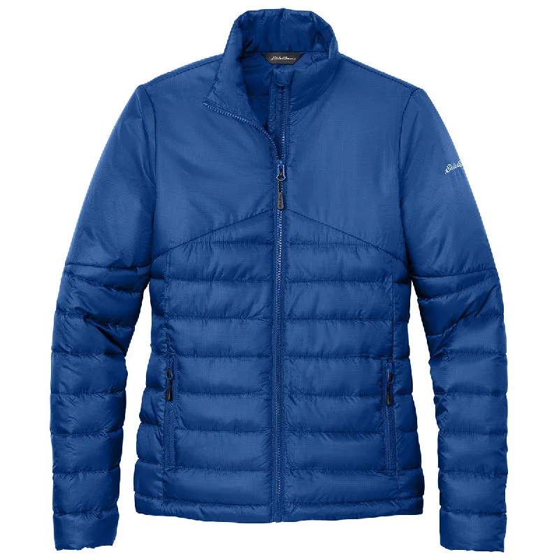 Camping JacketsEddie Bauer Women's Cobalt Blue Quilted Jacket