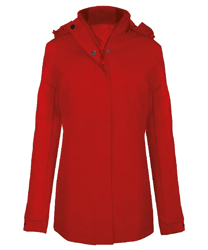 Puffer JacketsRed - Ladies' parka