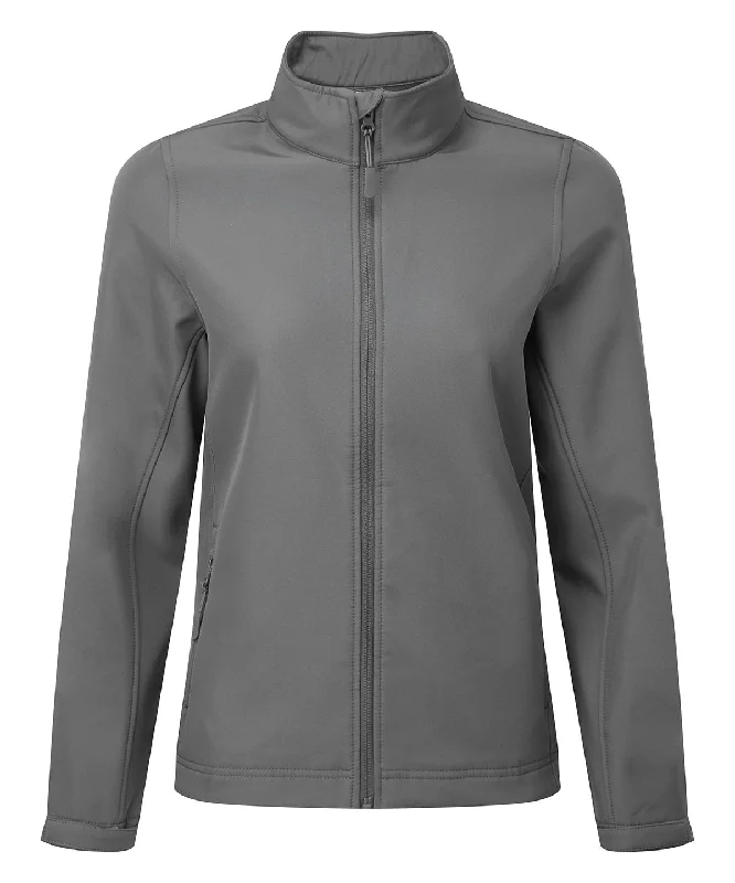 Cropped JacketsDark Grey - Women’s Windchecker® printable and recycled softshell jacket