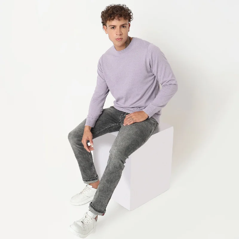 All Day Pullover™ - Comfortable exclusive soft Cotton Blend Hand Knitted with exquisite fashioningKnit Lightweight