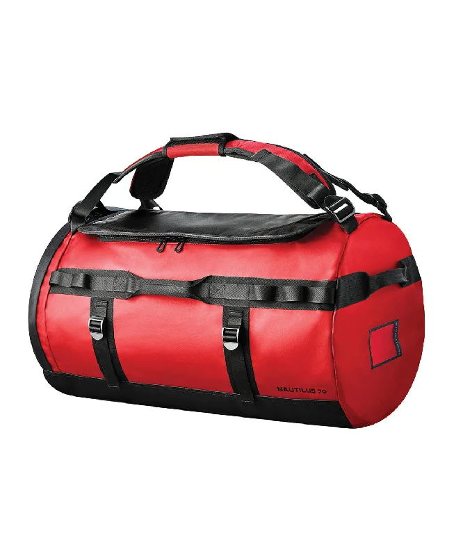 Punk JacketsBold Red - Nautilus waterproof 70 litre duffle