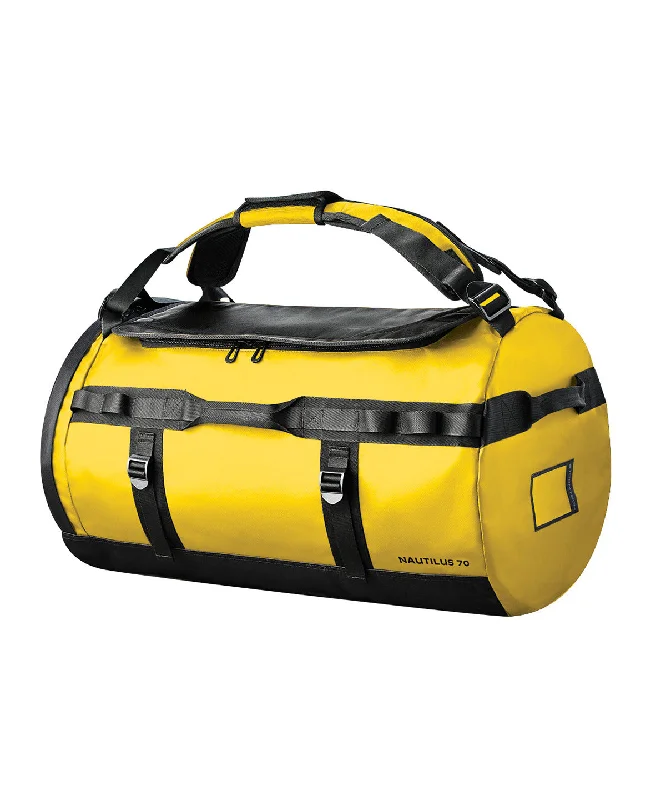 Formal JacketsYellow - Nautilus waterproof 70 litre duffle