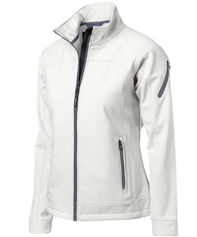 Lace-Up JacketsWhite - Women’s Duxbury – fashionable performance softshell jacket