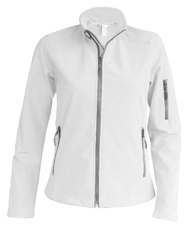 Beaded JacketsWhite - Ladies' softshell jacket