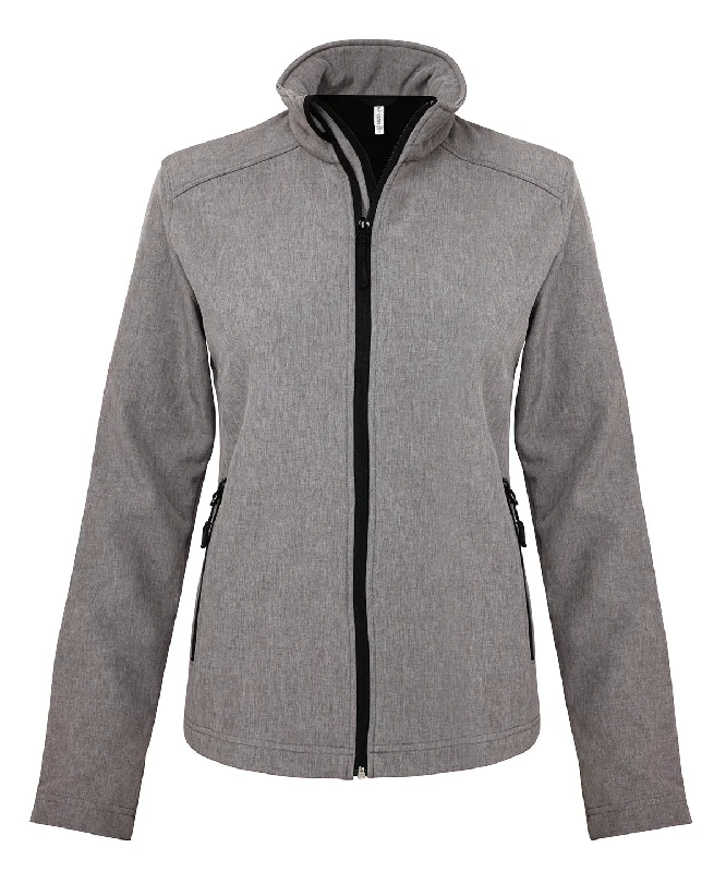 Tasseled JacketsMarl Grey - Ladies' softshell jacket