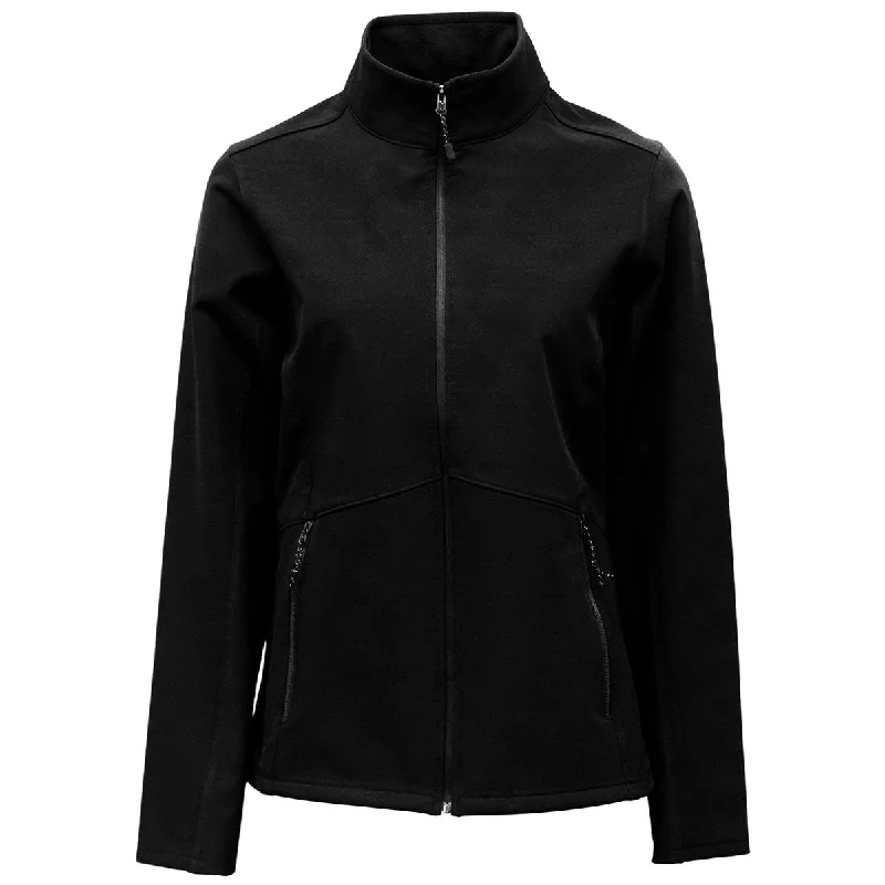 Punk JacketsBAW Women's Black Softshell Jacket