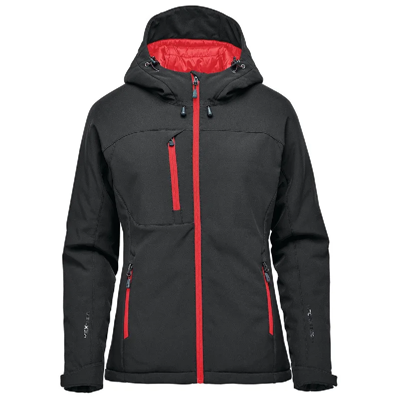 Trench CoatsStormtech Women's Black/Red Orbiter Insulated Softshell