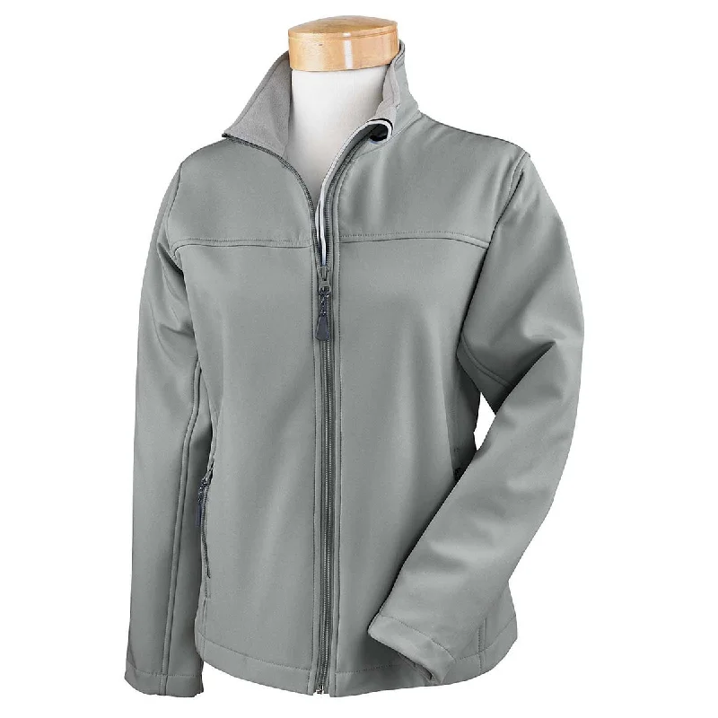 Safari JacketsDevon & Jones Women's Charcoal Soft Shell Jacket