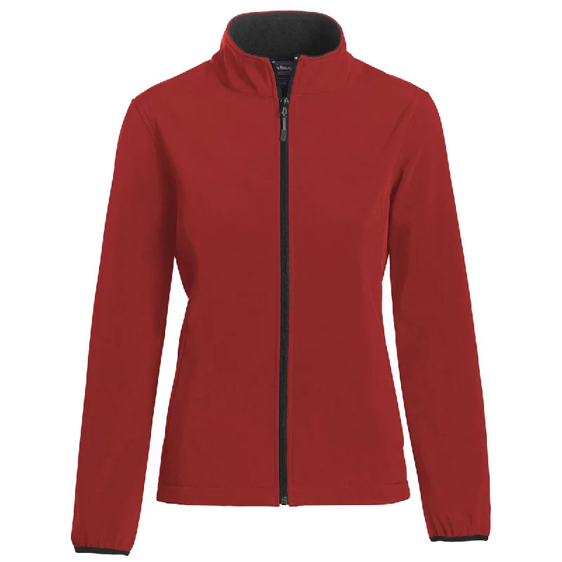 Pea CoatsLandway Women's Red Alta Soft-Shell Jacket