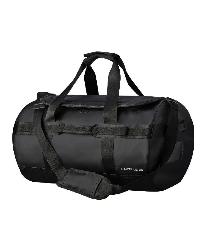 Festival JacketsBlack - Nautilus waterproof 35 litre duffle