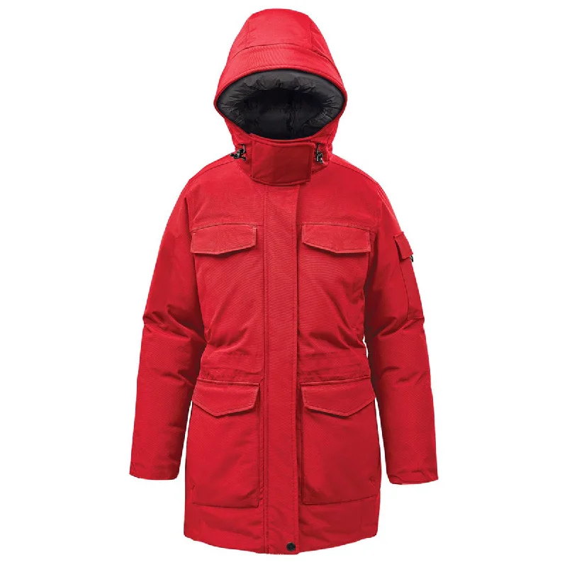 Fringed JacketsStormtech Women's Red/Black Denali Parka