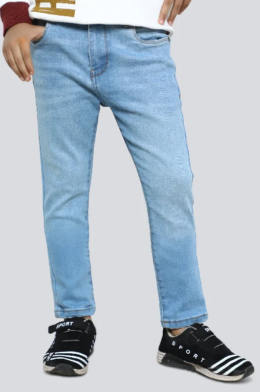 Cowboy musicIce Blue Slim Fit Denim Jeans