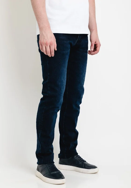 Denim shirtXV Kings by Tommy Bowe Scrum Tapered Jeans, Dark Denim