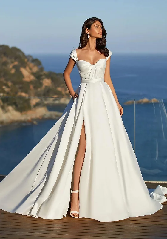 Pronovias Dominique Wedding Dress, Off WhiteKaftan Dress