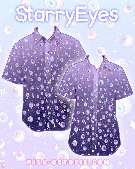 Starry Eyes Button-up ShirtStriped Shirts