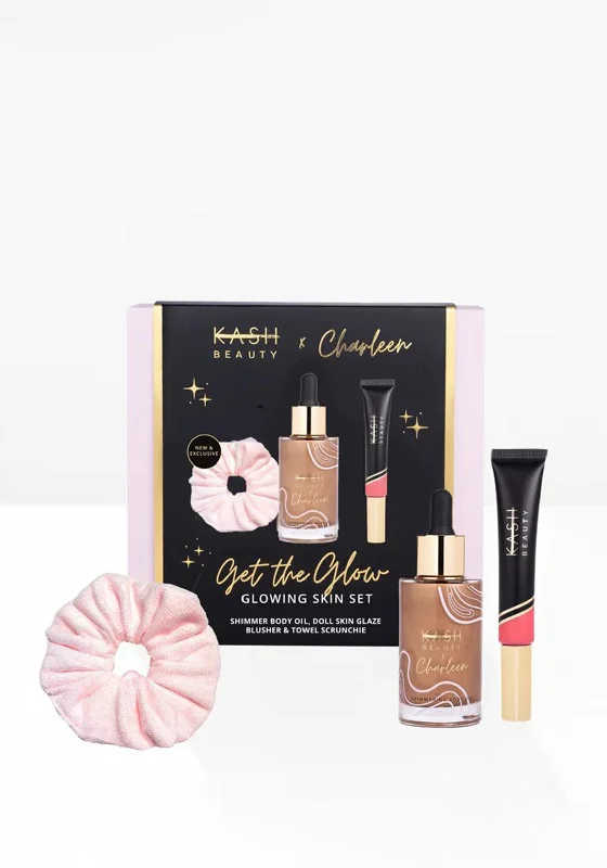 KASH Beauty x Charleen Get the Glow Liquid Silk Gift Set