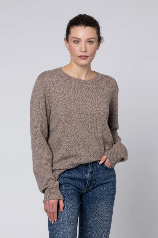 Alex Cashmere Blend Jumper (Mole)Knitted Turtleneck