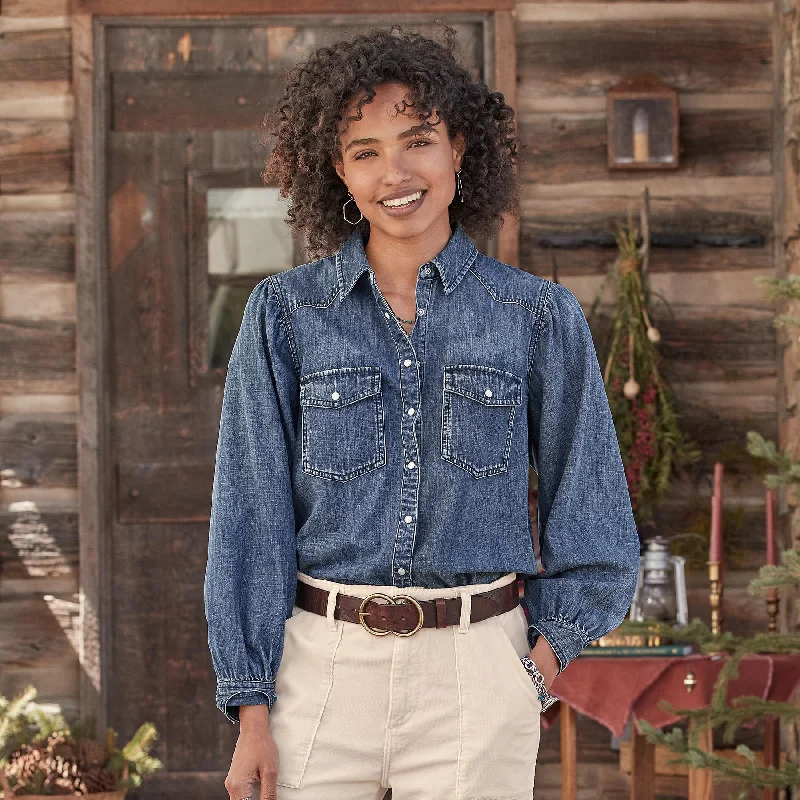 AnthropologieLenora Denim Shirt