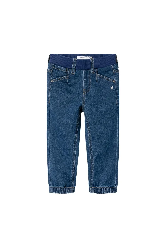 Denim tightName It Mini Girl Bella Denim Jeans, Dark Blue Denim