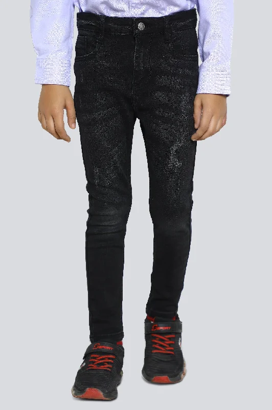 Cowboy jewelryBlack Slim Fit Denim Jeans