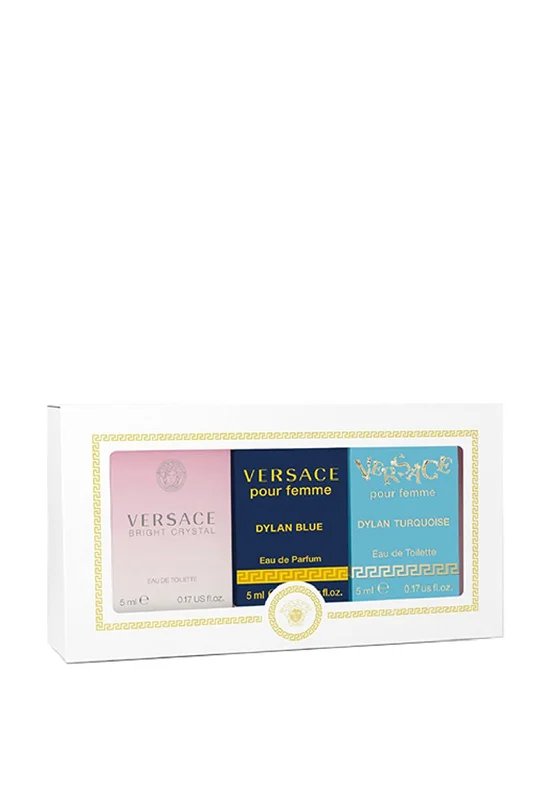 Versace 3 Piece Miniatures Fragrance Collection Gift Set