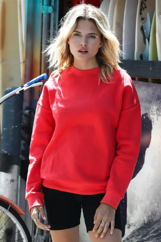 Tomato Cotton Long Sleeve Sweatshirt /2-1-2